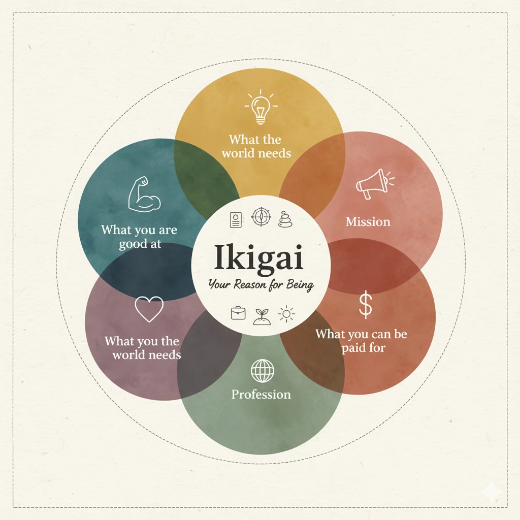 The ikigai Diagram Explained (and Misunderstood)-CWO2NGie