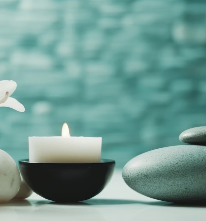 Spa Natural Background. Illustration Generative AI