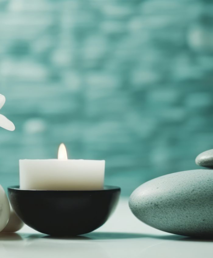 Spa Natural Background. Illustration Generative AI