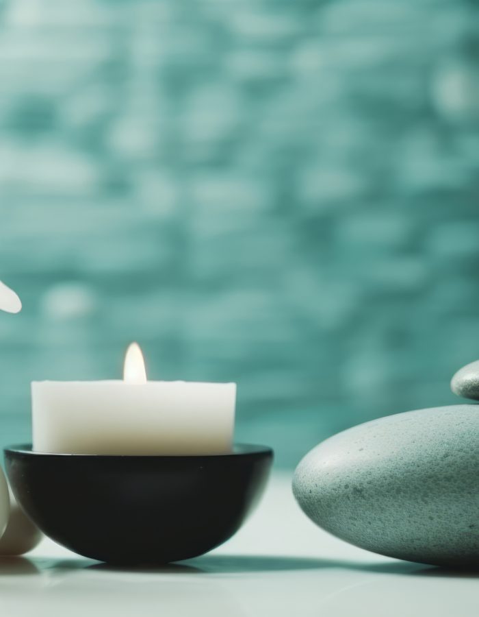 Spa Natural Background. Illustration Generative AI