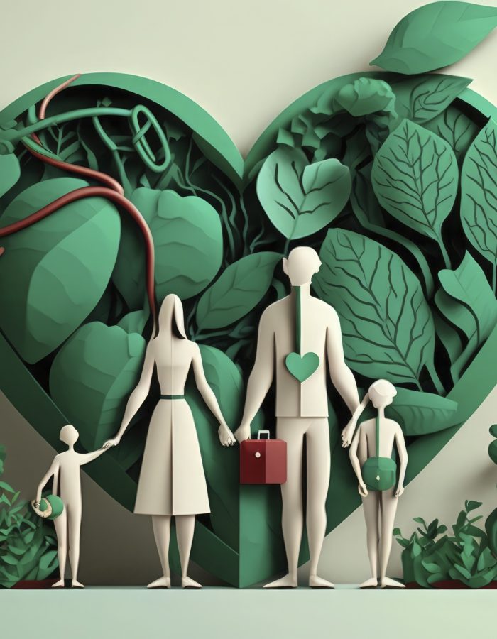 World Mental Health day illustration concept, World Health Day Images, Heartbeat, Stethoscope, world health day April 7, poster, banner, design, theme, 2023, Generate Ai